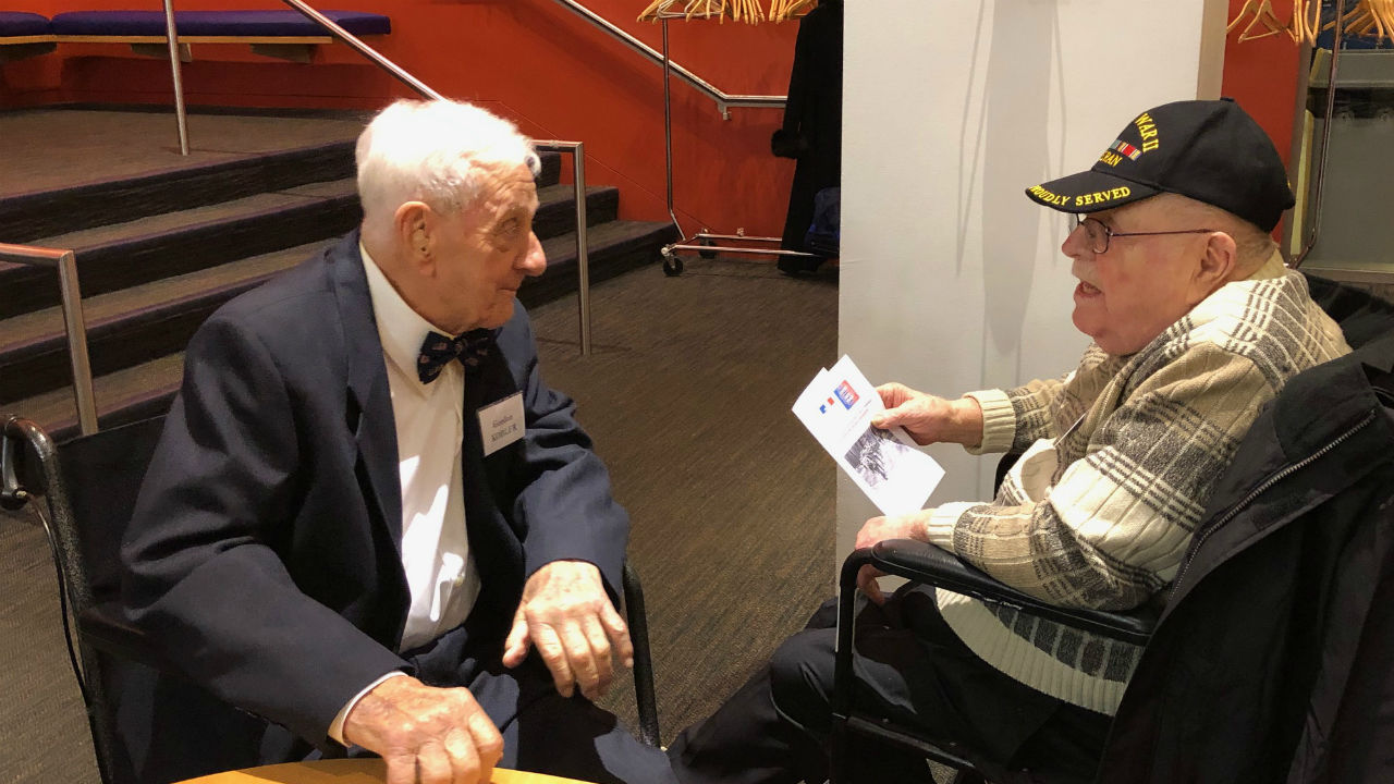 WWII veteran honored